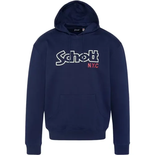 Sweatshirts & Hoodies > Hoodies - - Schott NYC - Modalova