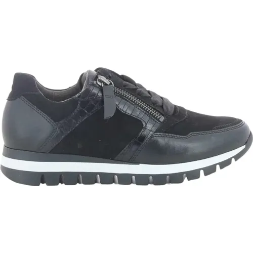 Gabor - Shoes > Sneakers - Black - Gabor - Modalova