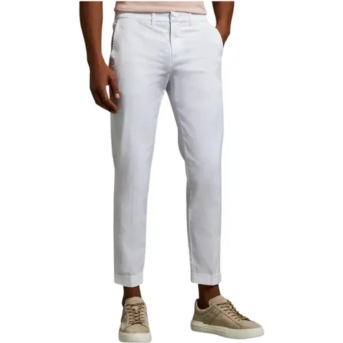 Fay - Trousers > Chinos - White - Fay - Modalova