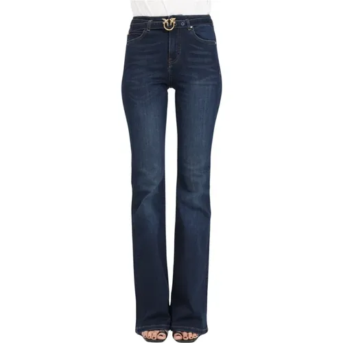 Jeans > Flared Jeans - - pinko - Modalova