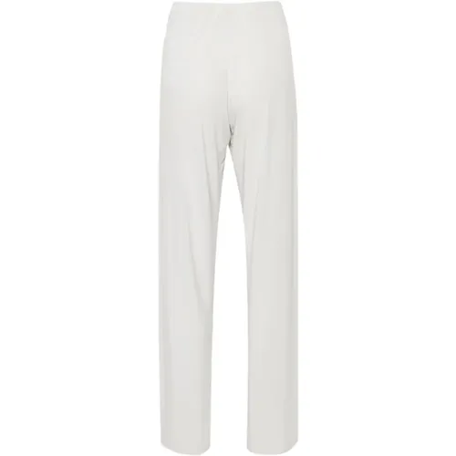 Trousers > Straight Trousers - - Le Tricot Perugia - Modalova