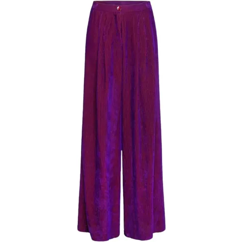 Trousers > Wide Trousers - - Momoni - Modalova