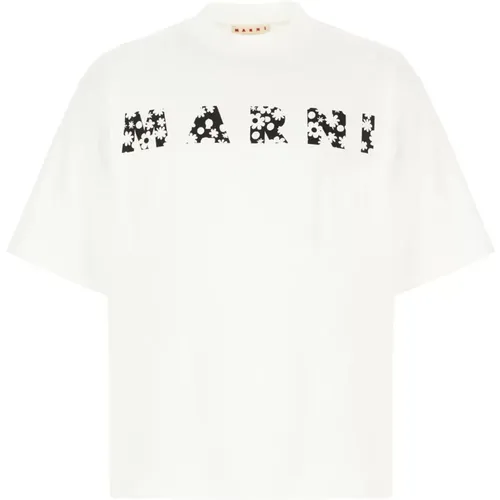 Marni - Tops > T-Shirts - White - Marni - Modalova