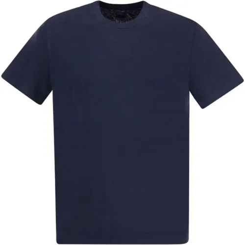 Fedeli - Tops > T-Shirts - Blue - Fedeli - Modalova