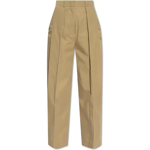 Trousers > Wide Trousers - - Balmain - Modalova