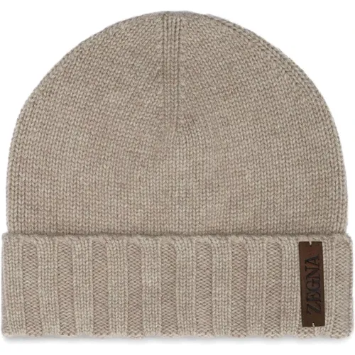 Accessories > Hats > Beanies - - Ermenegildo Zegna - Modalova