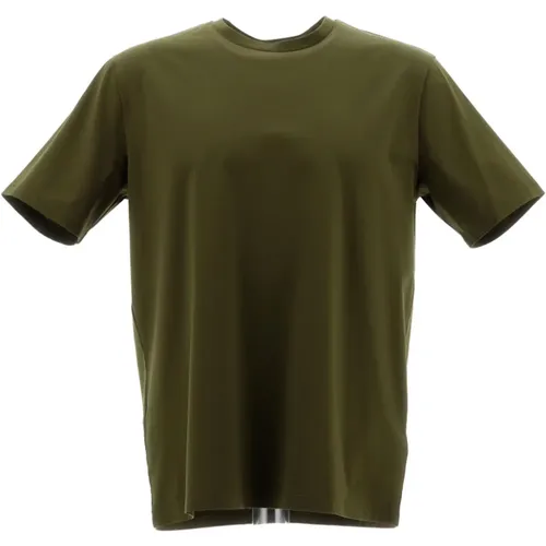 Herno - Tops > T-Shirts - Green - Herno - Modalova