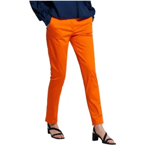 Gant - Trousers > Chinos - Orange - Gant - Modalova