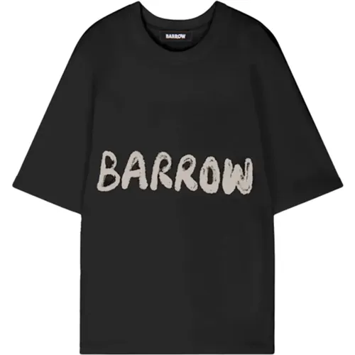 Barrow - Tops > T-Shirts - Black - Barrow - Modalova