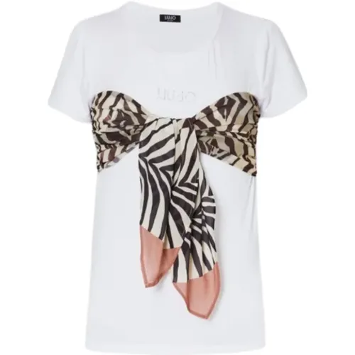 Liu Jo - Tops > T-Shirts - White - Liu Jo - Modalova