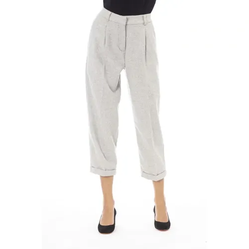 Trousers > Cropped Trousers - - Alpha Studio - Modalova