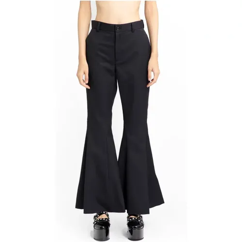 Trousers > Wide Trousers - - Noir Kei Ninomiya - Modalova