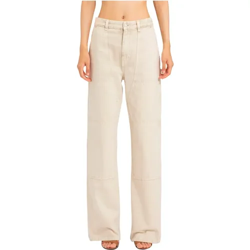 Trousers > Straight Trousers - - Helmut Lang - Modalova