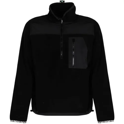 Sweatshirts & Hoodies > Zip-throughs - - Diesel - Modalova