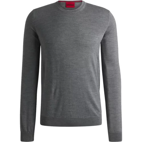 Knitwear > Round-neck Knitwear - - Hugo Boss - Modalova