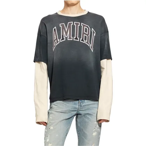 Tops > Long Sleeve Tops - - Amiri - Modalova