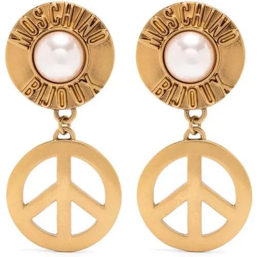 Accessories > Jewellery > Earrings - - Moschino - Modalova