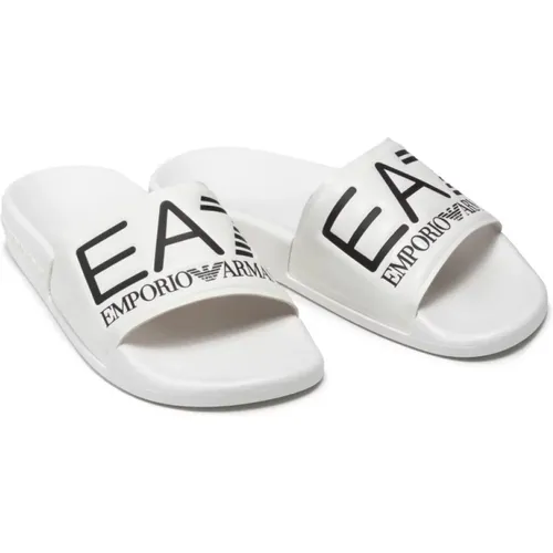 Shoes > Flip Flops & Sliders > Sliders - - Emporio Armani EA7 - Modalova
