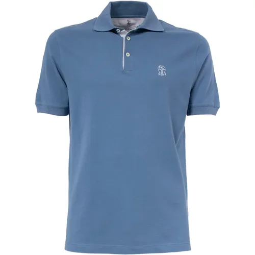 Tops > Polo Shirts - - BRUNELLO CUCINELLI - Modalova