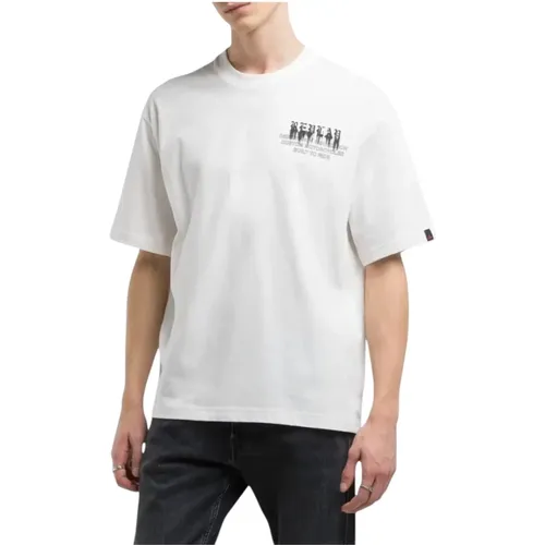 Replay - Tops > T-Shirts - White - Replay - Modalova