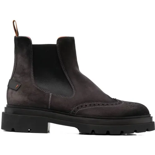 Shoes > Boots > Chelsea Boots - - Santoni - Modalova