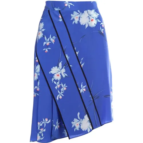 N21 - Skirts > Midi Skirts - Blue - N21 - Modalova