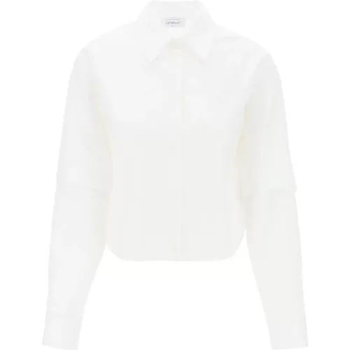 Off - Blouses & Shirts > Shirts - - Off White - Modalova
