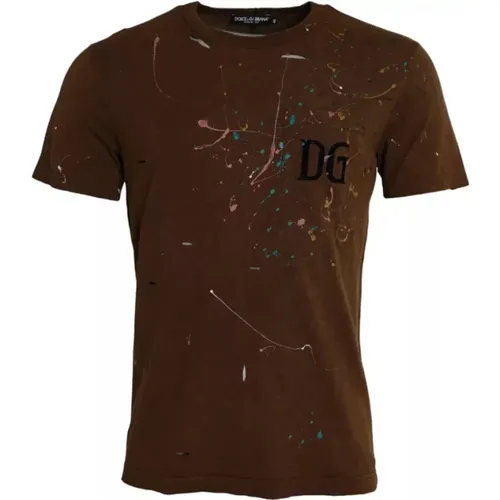 Tops > T-Shirts - - Dolce & Gabbana - Modalova