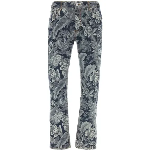 Jeans > Straight Jeans - - ETRO - Modalova