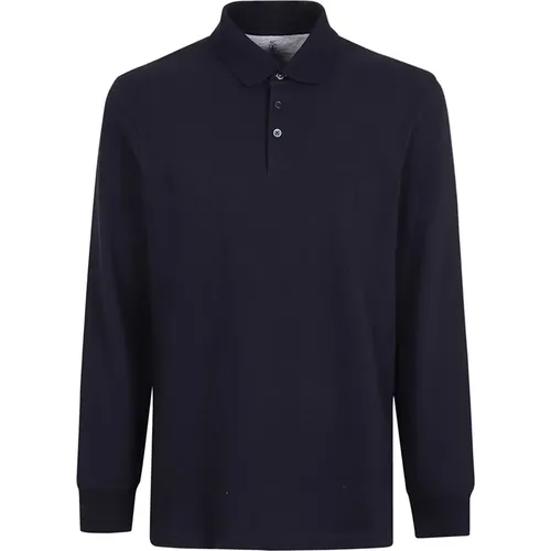 Tops > Polo Shirts - - BRUNELLO CUCINELLI - Modalova