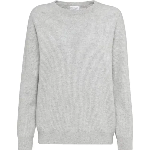 Knitwear > Cashmere Knitwear - - BRUNELLO CUCINELLI - Modalova