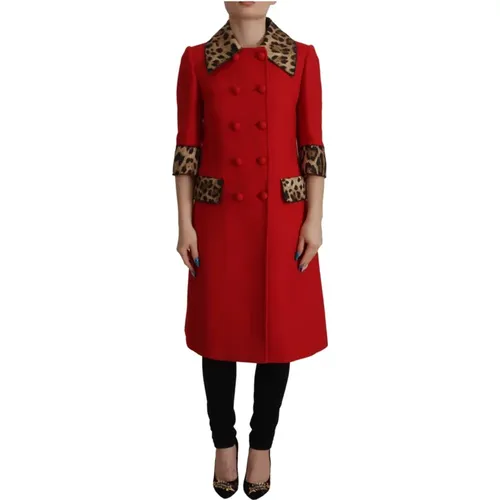 Coats > Trench Coats - - Dolce & Gabbana - Modalova