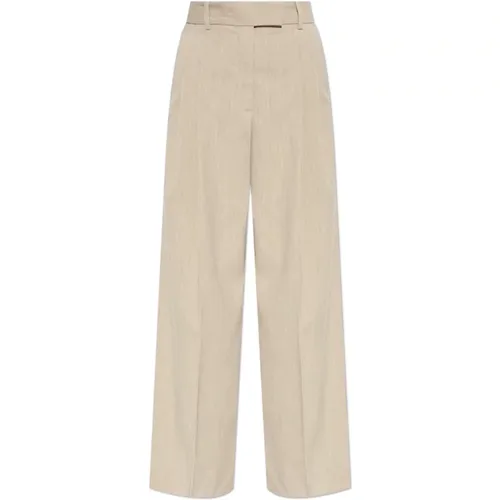 Trousers > Wide Trousers - - By Malene Birger - Modalova