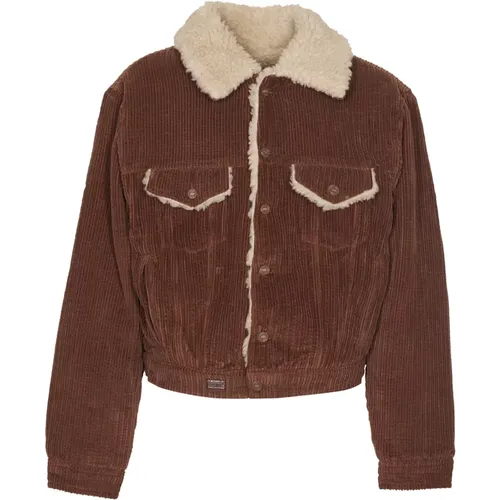 Jackets > Faux Fur & Shearling Jackets - - ERL - Modalova