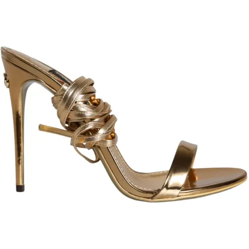 Shoes > Sandals > High Heel Sandals - - Dolce & Gabbana - Modalova