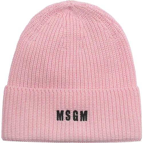 Accessories > Hats > Beanies - - Msgm - Modalova