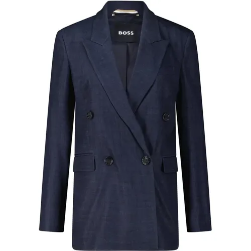 Jackets > Blazers - - Hugo Boss - Modalova