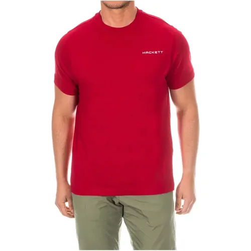 Hackett - Tops > T-Shirts - Red - Hackett - Modalova