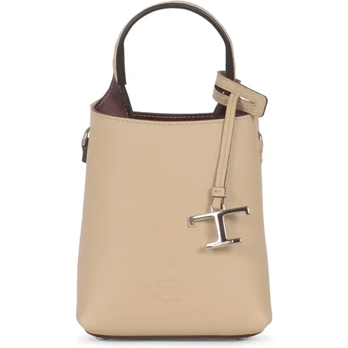 Tod's - Bags > Handbags - Beige - TOD'S - Modalova