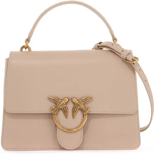 Pinko - Bags > Handbags - Beige - pinko - Modalova