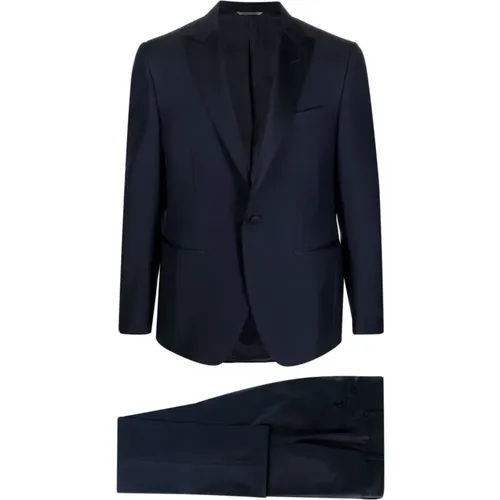 Suits > Suit Sets > Single Breasted Suits - - Canali - Modalova