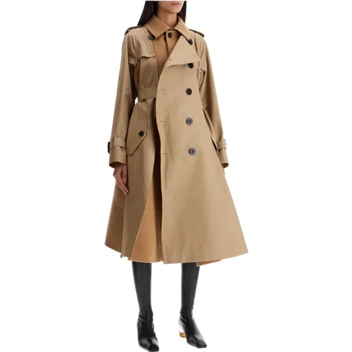 Coats > Trench Coats - - Sacai - Modalova