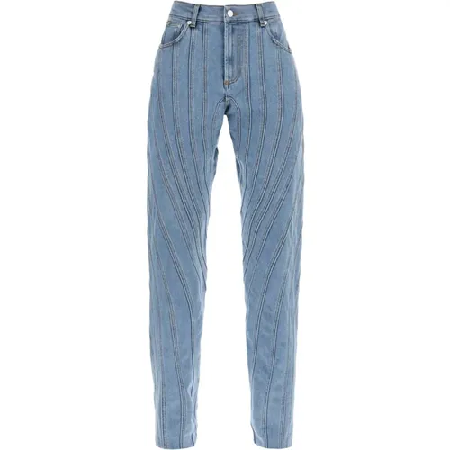 Jeans > Loose-fit Jeans - - Mugler - Modalova