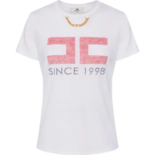 Tops > T-Shirts - - Elisabetta Franchi - Modalova