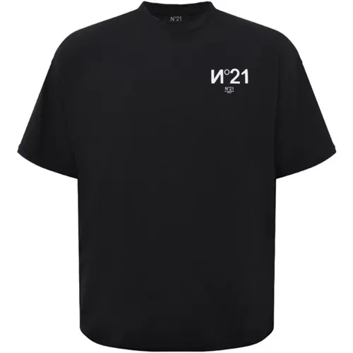 N21 - Tops > T-Shirts - Black - N21 - Modalova
