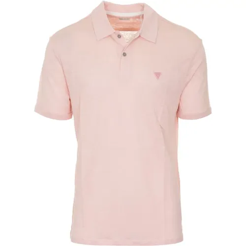 Guess - Tops > Polo Shirts - Pink - Guess - Modalova