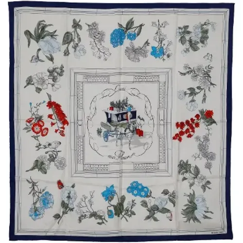 Pre-owned > Pre-owned Accessories > Pre-owned Scarves - - Hermès Vintage - Modalova