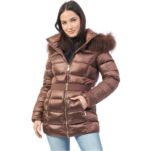 YES ZEE - Coats > Parkas - Brown - YES ZEE - Modalova