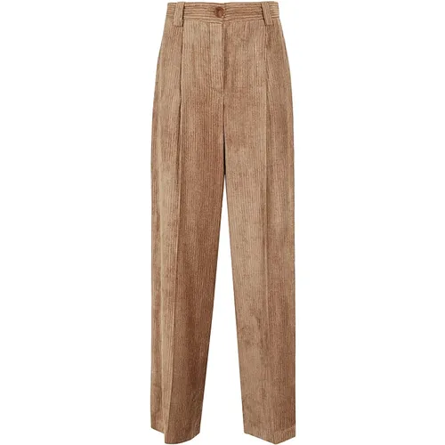 Trousers > Wide Trousers - - Alysi - Modalova