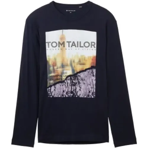 Tops > Long Sleeve Tops - - Tom Tailor - Modalova